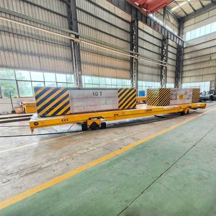 Heavy Duty 20 Tons Transformer Turning Rail Transfer Cart high quality